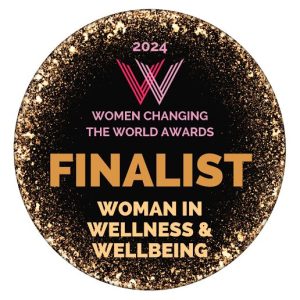 Vanamala Mayr-Reisch is a finalist for the Women Changing the World Award for women in wellness and wellbing