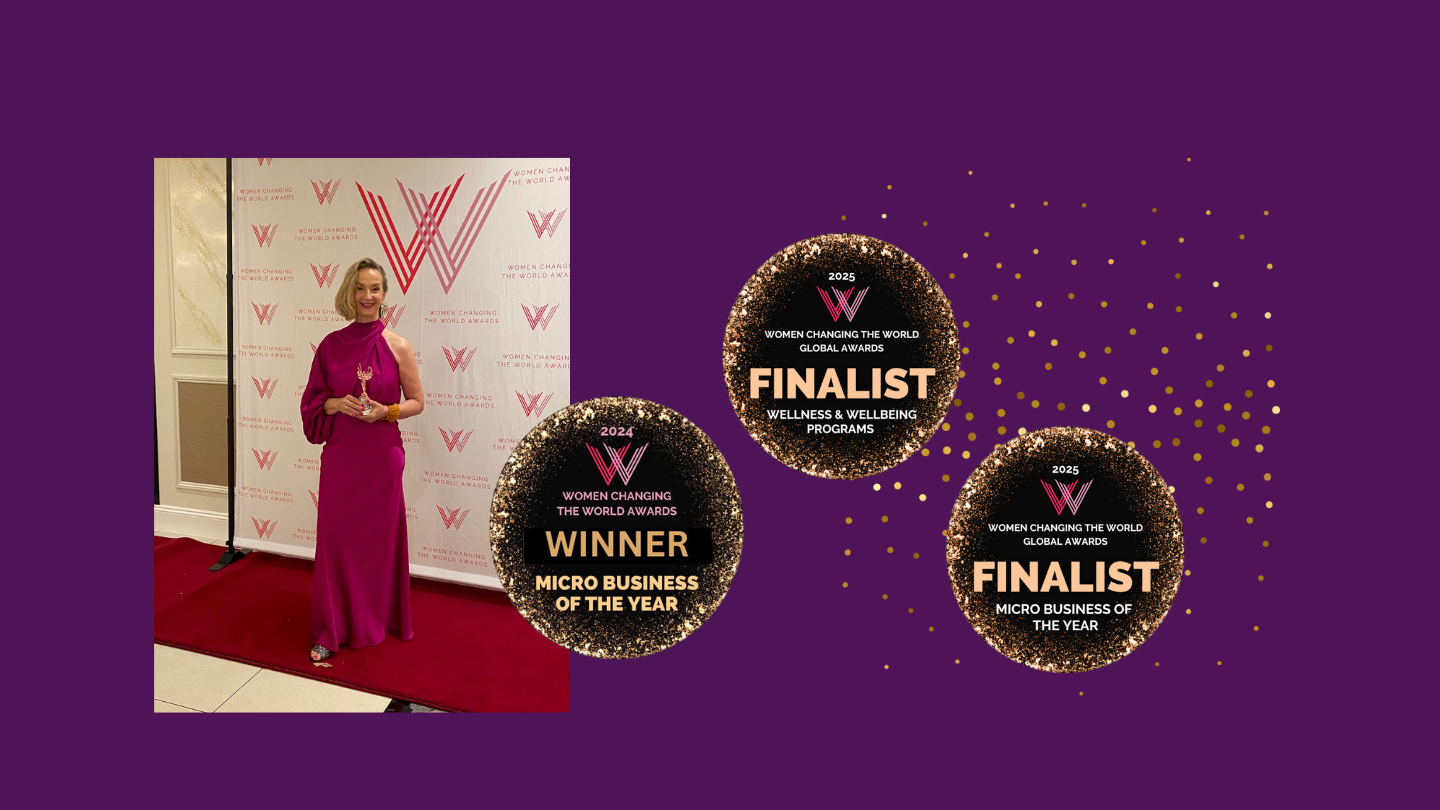 Vanamala Mayr-Reisch, founder of Face Yoga Australia, is a Winner of the Women Changing the World Award 2024.